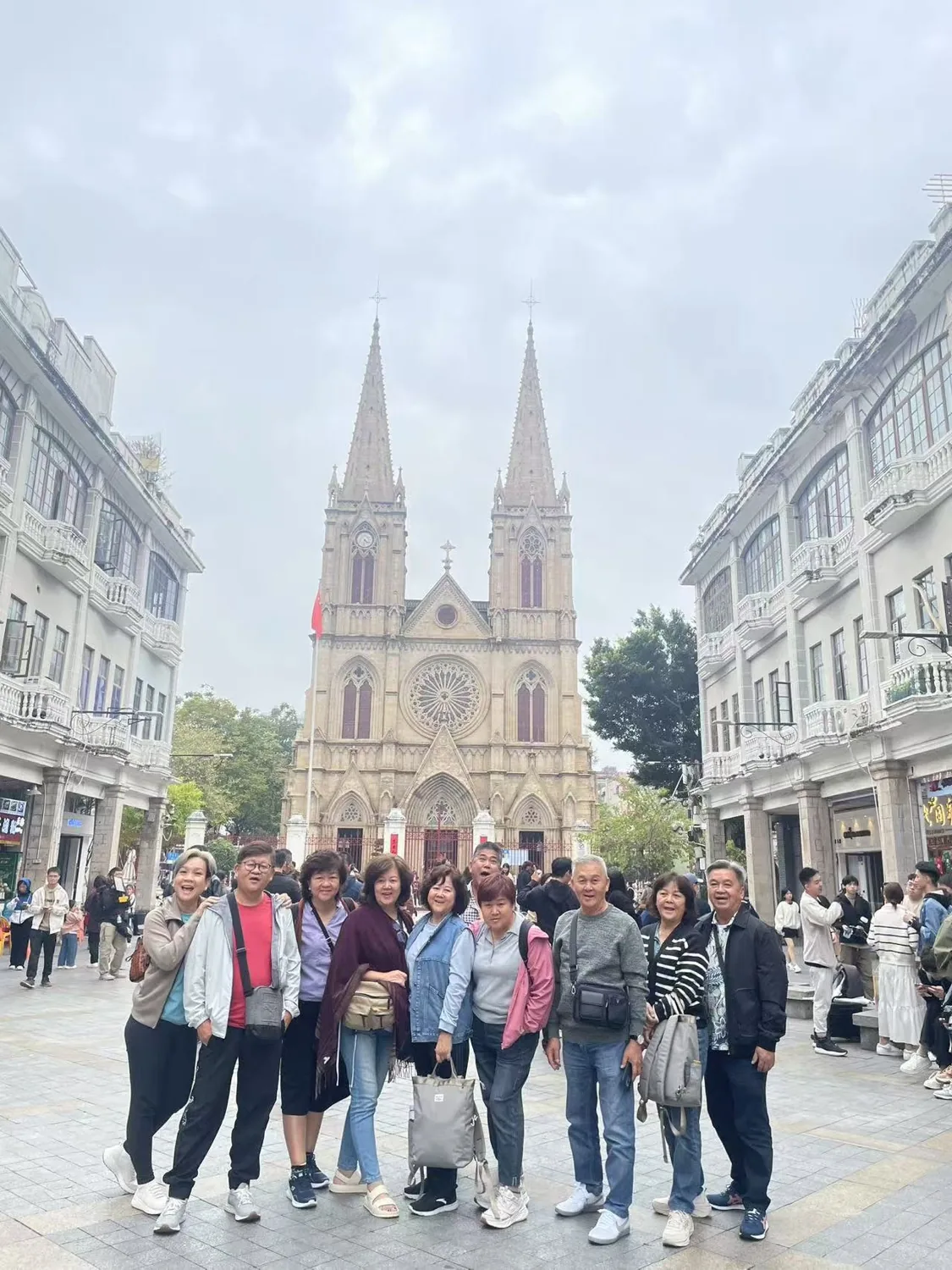 来吧旅游的游客在广东出游